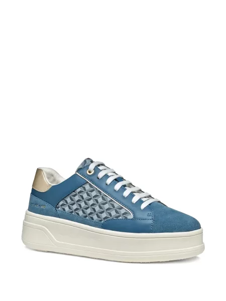 Sneakerși Geox albastru