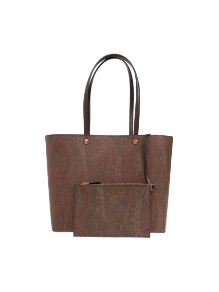 Shopperka Etro brązowa