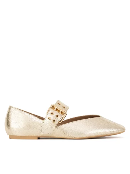 Балетки Deezee золотые