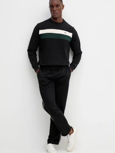 Спортивні штани Lacoste однотонні зелений