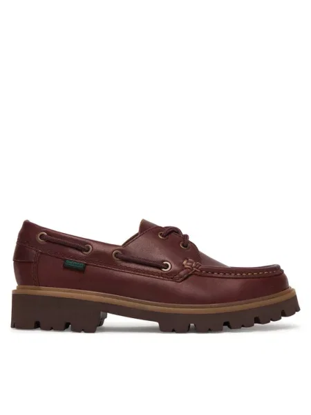 Ilgaauliai batai Clarks su raišteliais ruda