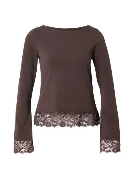 ONLY Tričko ONLLIVE LOVE čokoládová