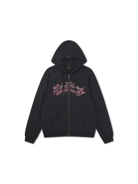 Ed Hardy Hanorac roșu / negru alb