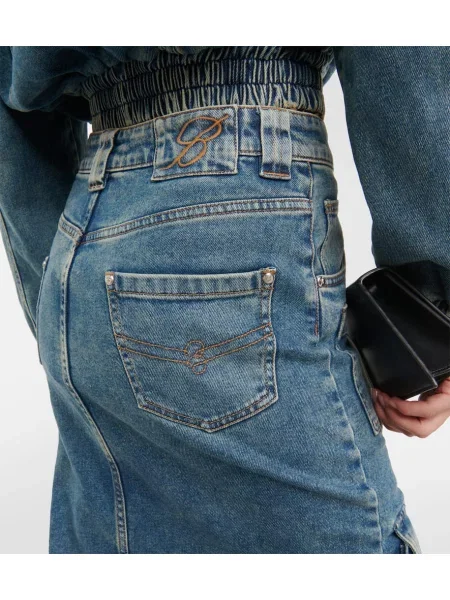 Denim krilo Blumarine modra