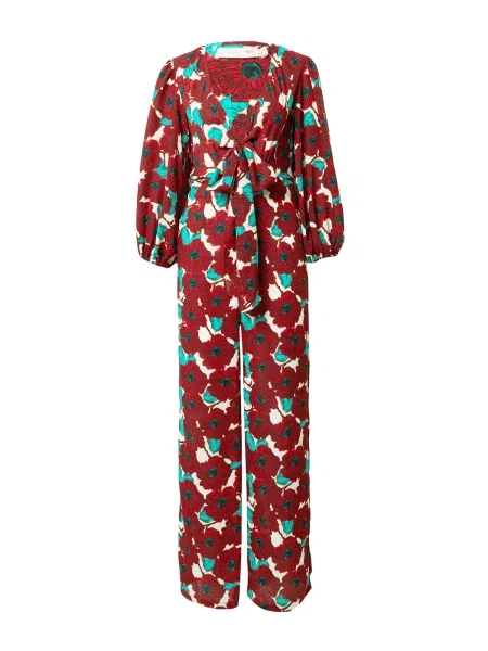 Traffic People Kombinezon Betsy žad bordo / jajčna lupina rdeča