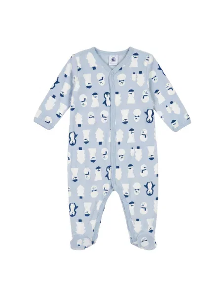 Košeľa Petit Bateau modrá