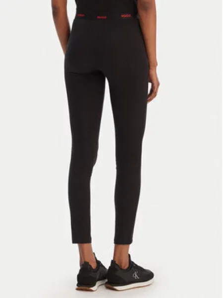 HUGO Leggings crna