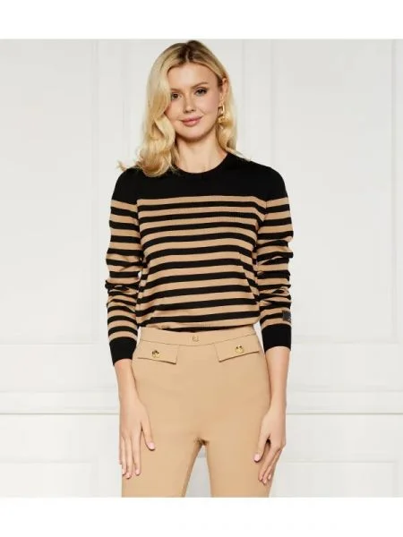 Elisabetta Franchi De lână pulover negru