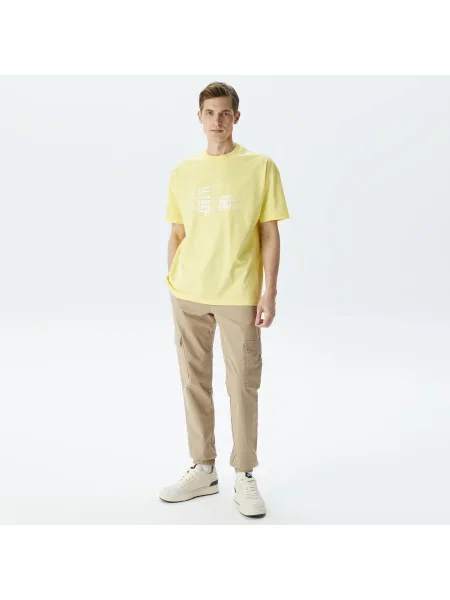 Lacoste T-Shirt żółty