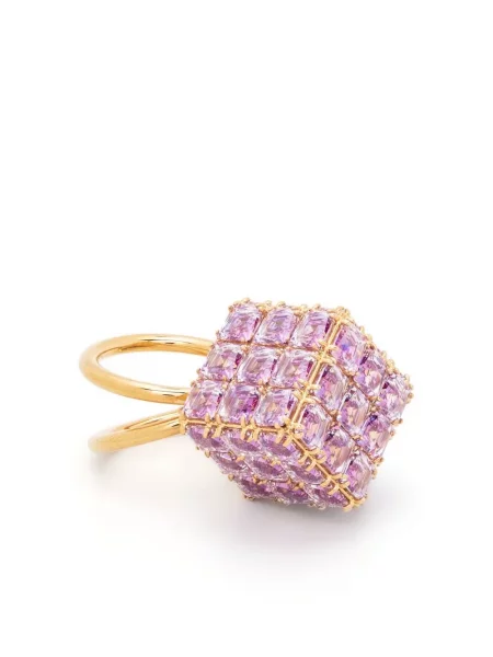 Inel Swarovski violet