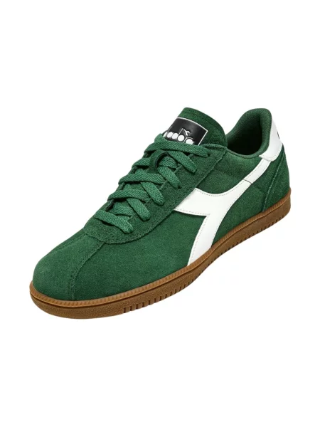 Sneakersy Diadora zamszowe casual zielone