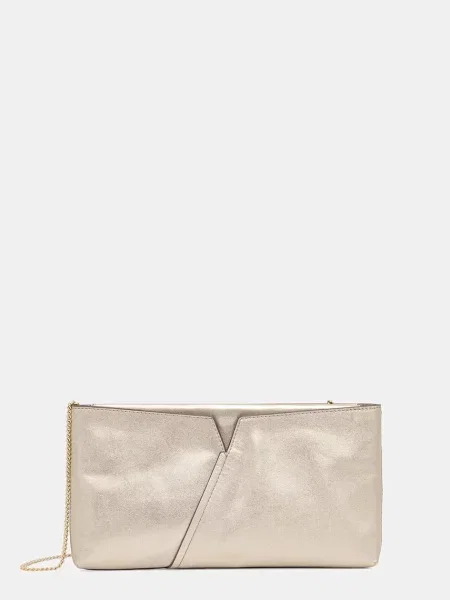 BOSS pisemska torbica usnjena BOSS REVERS CLUTCH L