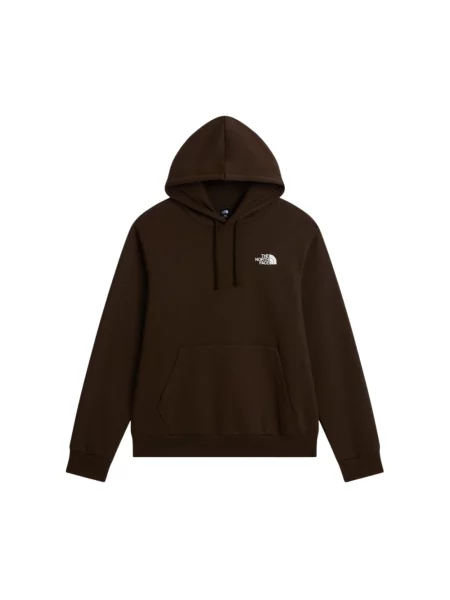 Bluza z kapturem The North Face brązowa