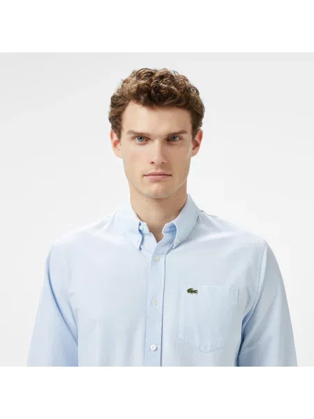 Lacoste Koszula Regular Fit niebieska