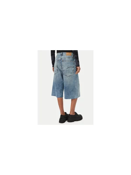 G-Star Raw Bermuda nadrág Patti Regular Fit kék