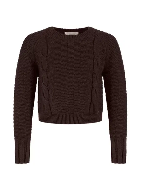 Sweter dziecięcy Kocca brązowy