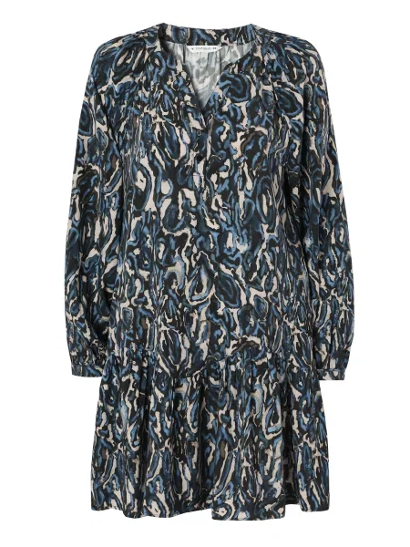 TATUUM Rochie Tiana bleumarin / negru alb