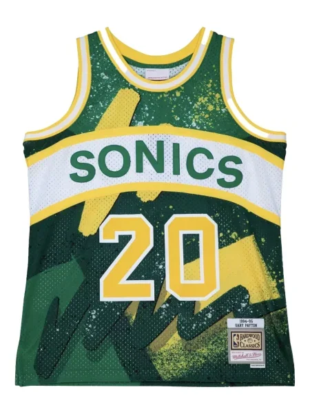 Košulja Mitchell & Ness od jersey zelena