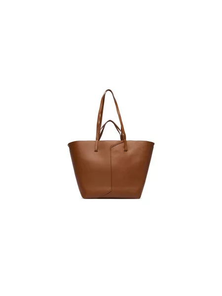 Kabelka Emporio Armani hnedá