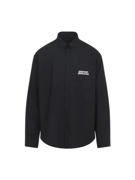Koszula Balenciaga czarna