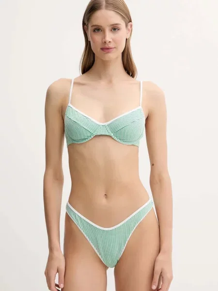 Plavková podprsenka Tommy Hilfiger zelená