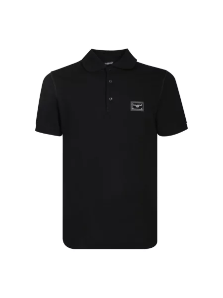 Koszulka polo Dolce And Gabbana czarna
