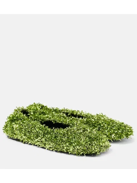 Balerinke Dries Van Noten zelena