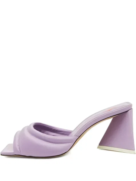 Papuci tip mules The Attico violet