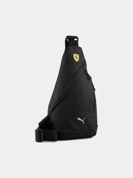 PUMA Ferrari Sling Bag Крос-боді Унісекс Комбінований верх чорний