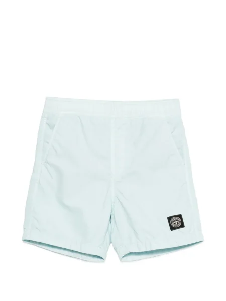 Kąpielówki dziecięce Stone Island niebieskie