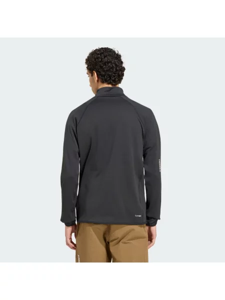 Kurtka polarowa Terrex Xperior CLIMAWARM+ Ventknit czarna