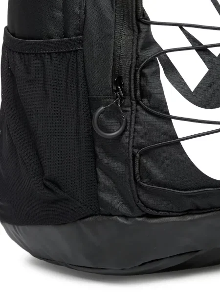 Flisas dryžuotas kuprinė Nike su gobtuvu balta