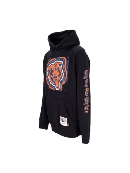 Bluza z kapturem Mitchell & Ness czarna