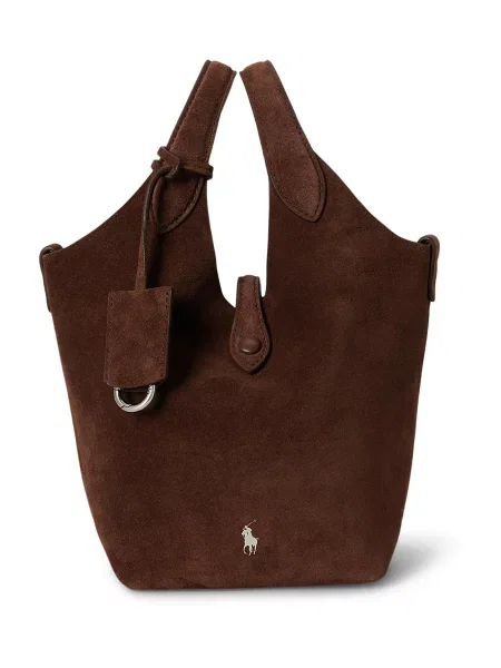 Polo Ralph Lauren Ročna torbica PLY čokolada