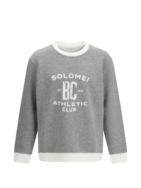 Grafic hanorac Brunello Cucinelli gri