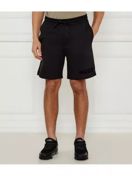 HUGO Pantaloni scurți Dinkoe negru