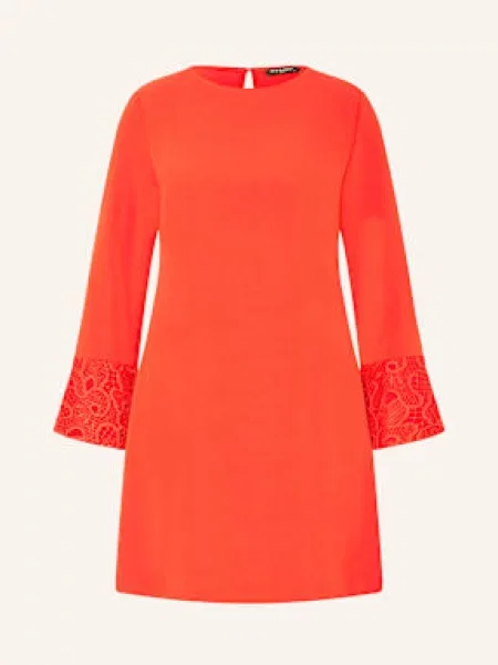 Mała mały sukienka mini Ana Alcazar koronkowa czerwona