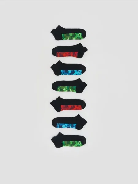 Reserved Шкарпетки 7 пар чорний
