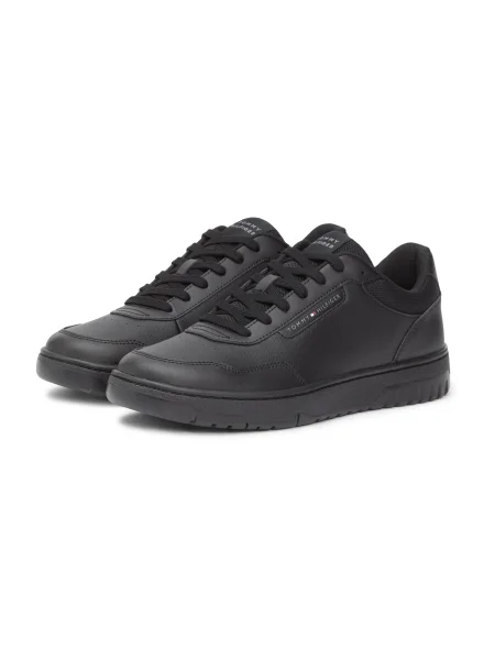 Sneakerși Tommy Hilfiger negru