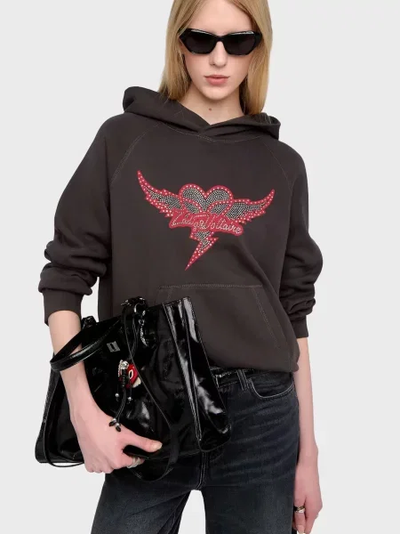 Толстовка Zadig&voltaire сіра