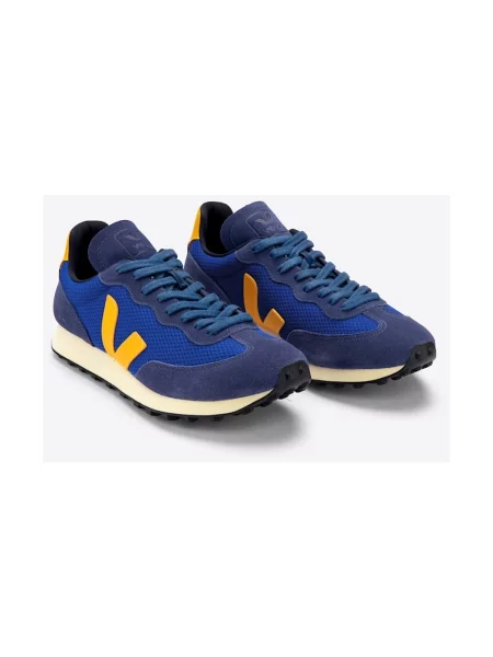 Sneakersy Veja zamszowe niebieskie