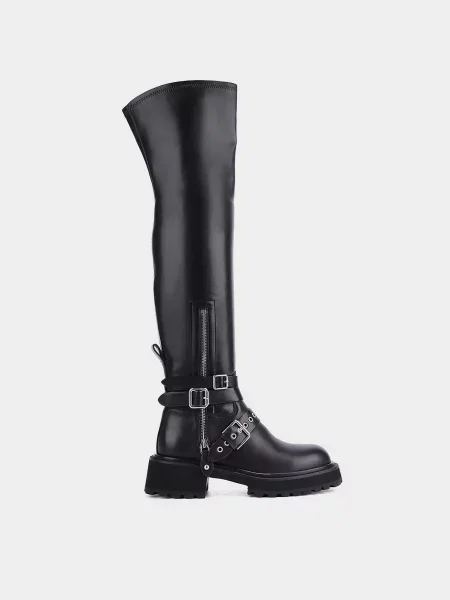 Ботфорты Miraton черные