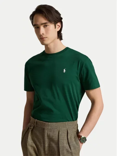 Поло тениска Polo Ralph Lauren зелено