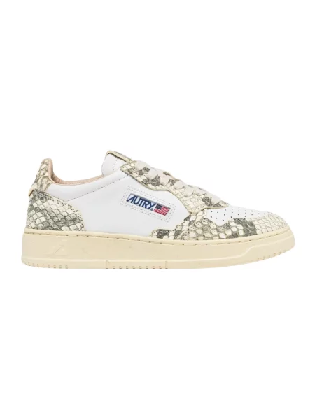 Sneakersy Autry skórzane białe