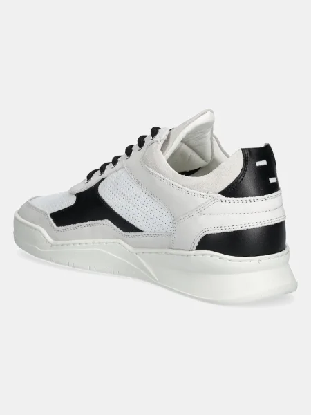 Kožené tenisky Filling Pieces Low Top Ghost Paneled bílé