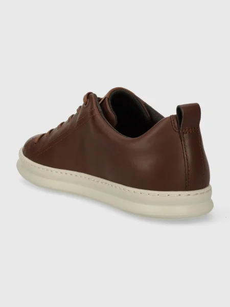 Kožené sneakers boty Camper Runner Four hnědá