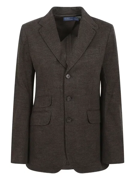 Маратонки Polo Ralph Lauren с десен рибена кост синьо