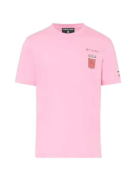 Tricou Iceberg cu imagine roz