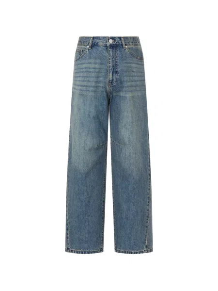 Blugi cu picior larg Tomboy albastru