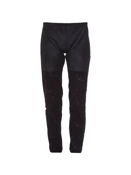 Colanți de piele 10sei0otto din piele negru